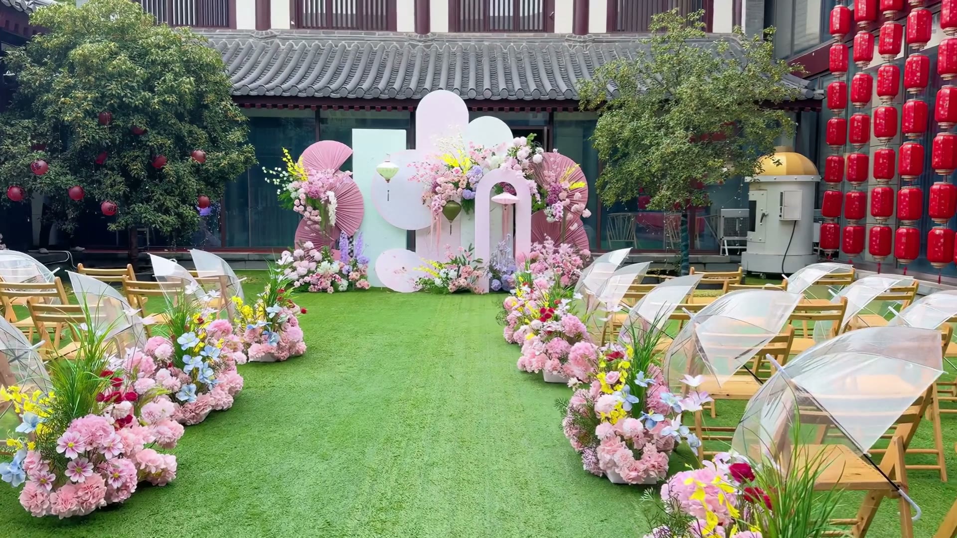 粉色系简约婚礼