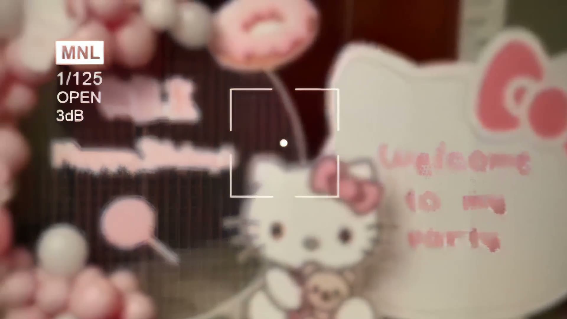 粉粉嫩嫩凯蒂猫满月宴