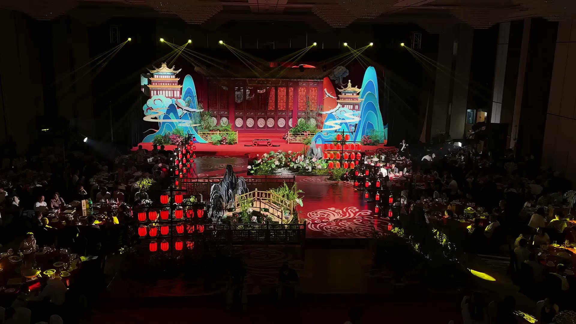 明制无吊顶大气汉式婚礼