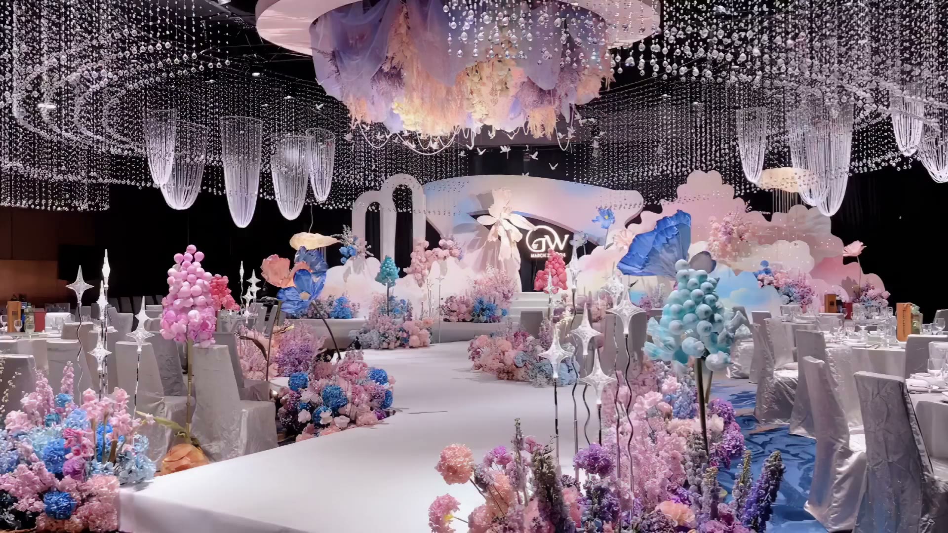 梦幻浪漫粉色系婚礼